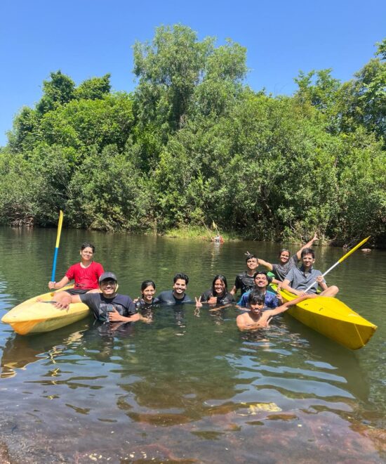 TAMHINI GHAT CAMPING, KAYAKING & CLIFF JUMPING!