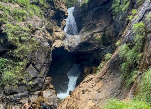 OFFBEAT WATERFALL TREK, CAMPING & CLIFF JUMPING !🏕🌳🚣🏾‍♀️🌅